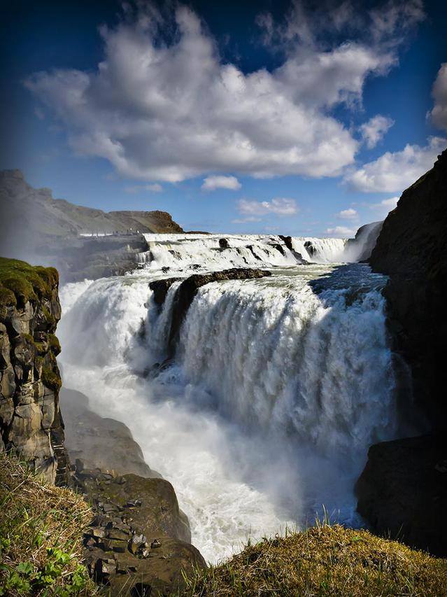Gullfoss Waterfall Iceland, ThuleTravel. Ljósmynd Björn Þórisson